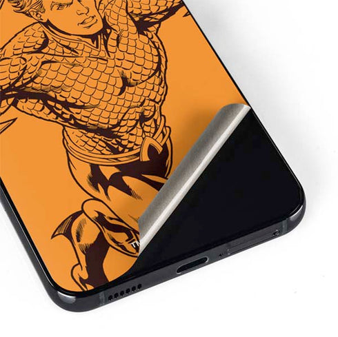DC Comics Aquaman Comic Pop Galaxy S22 Skin